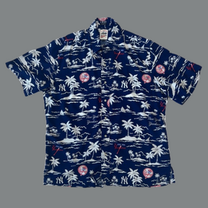 Reyn Spooner Vintage New York Yankees Aloha Baseball Shirt